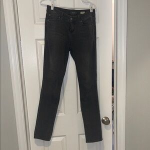 Level 99 - Lily- Black Skinny Jeans with straight Leg and Stretchy Fabric